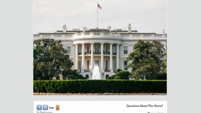 Someone created a listing for the White House using only emojis