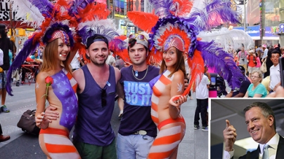 Renewed efforts to rein in desnudas, costumed characters in Times Square