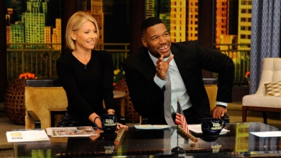 Michael Strahan’s happy now