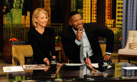 Michael Strahan’s happy now
