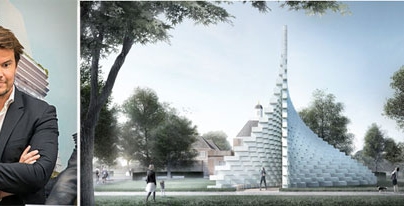 Bjarke Ingles designs Lego-like pavilion for Serpentine Gallery in London