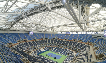 Arthur Ashe Stadium Unveils Retractable Roof; NYC’s Last Dairy Plant Closes