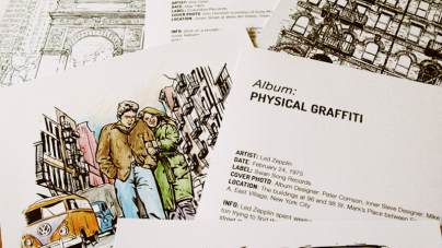 BLOCKS NYC Explores Greenwich Village From Bob Dylan to The Ramones in Coloring Book Pages
