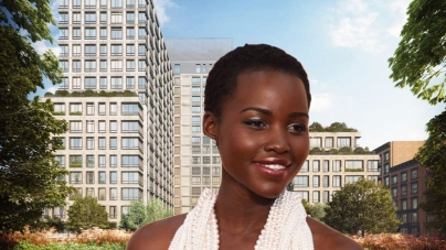 Oscar-Winning Actress Lupita Nyong’o Checking Out Apartments in Pacific Park Brooklyn