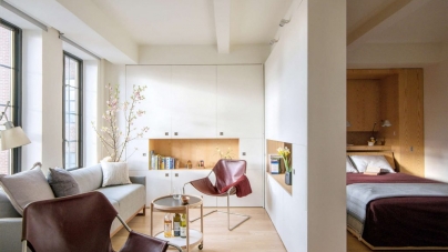 Architecture Workshop’s 400-Square-Foot Studio Has a Secret Bedroom and Sleeps Six