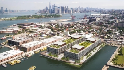 Norman Foster’s First Brooklyn Project Dubbed Red Hoek Point, Gets New Rendering