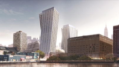 New Renderings of Bjarke Ingels’ High Line Towers Show Crowns and Amenity Bridges