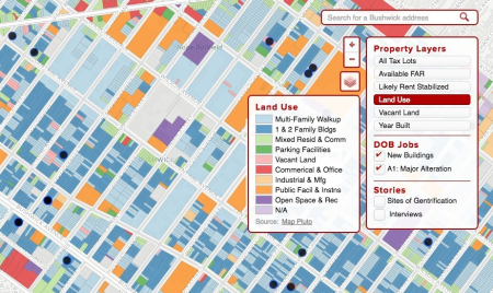 Bushwick map lets locals track gentrification; the Jersey Shore’s midcentury resort architecture
