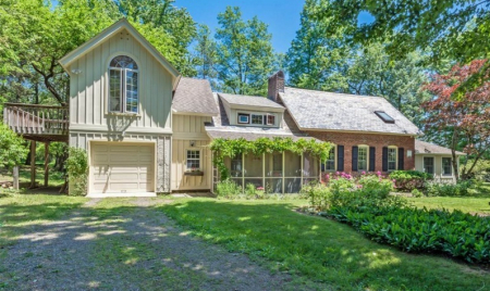 A charming former schoolhouse asks just $310K in Upstate New York