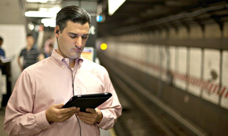 Subway Reads offers free e-books based on the length of your commute