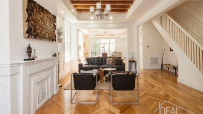 $1.5M Bushwick townhouse charms with its blend of modern and historic