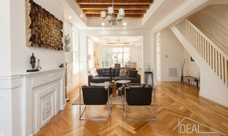 $1.5M Bushwick townhouse charms with its blend of modern and historic