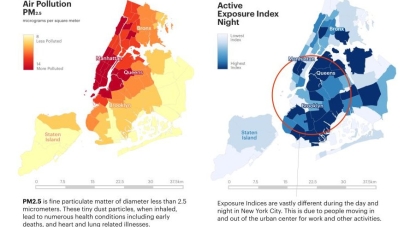 Maps reveal NYC neighborhoods with the worst air pollution and exposure risks