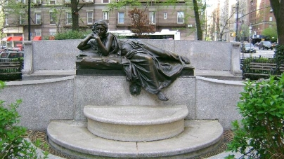 Miss Manhattan: The famous artist’s model who sits in iron and marble throughout the city